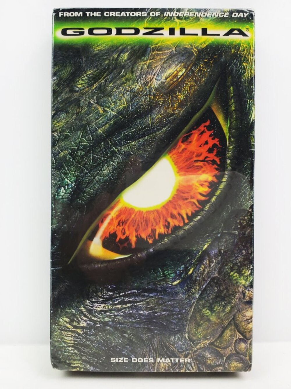 Godzilla VHS Tape Movie 1998 Roland Emmerich Monster Sci-Fi Action Sealed